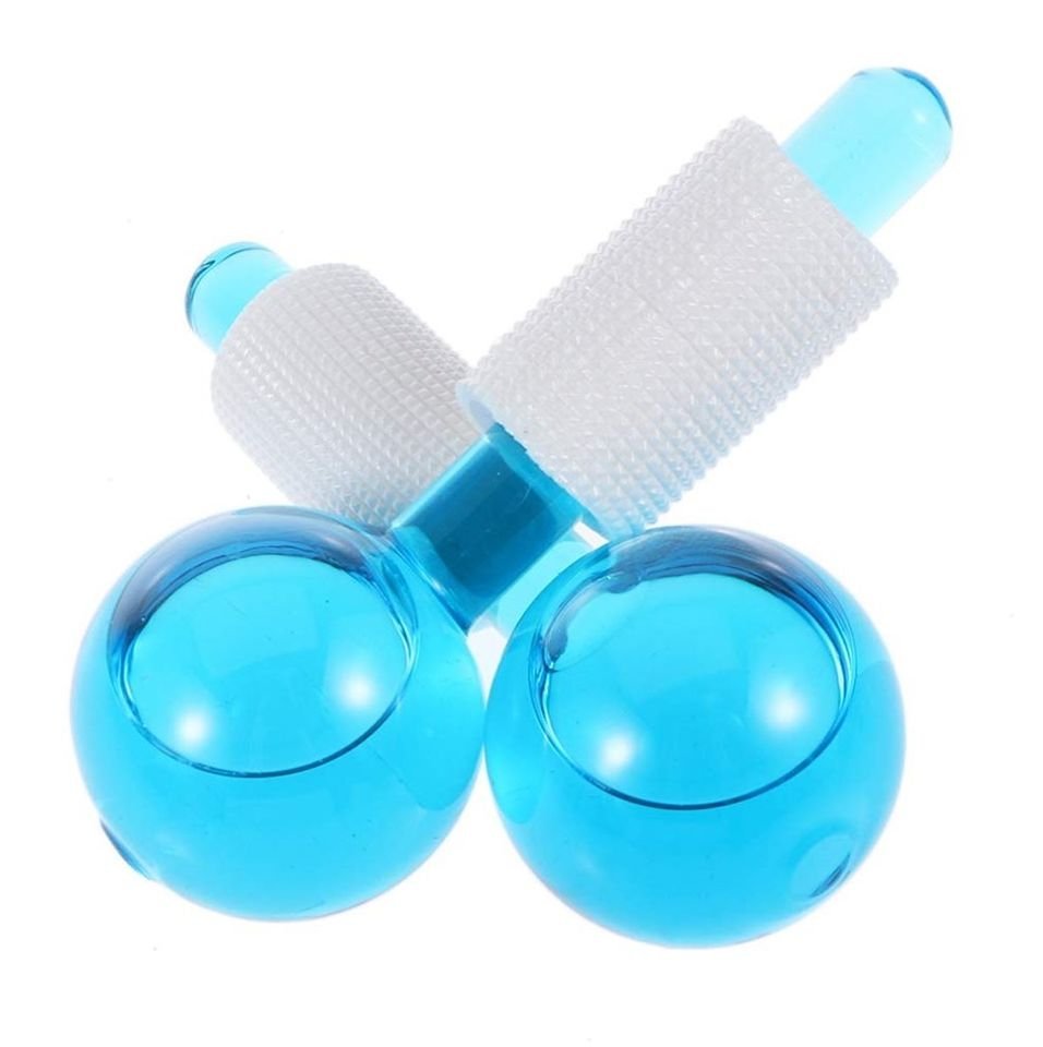 ¡Descubre el secreto para una piel radiante con las Bolas Masajeador Facial de Hielo! ❄️✨