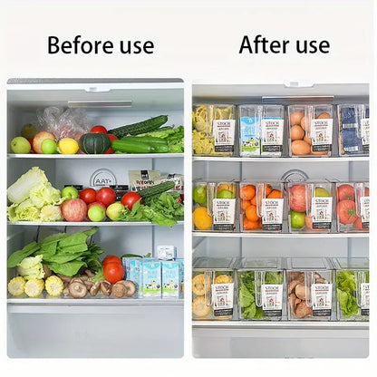 ORGANIZADOR DE REFRIGERADOR TRANSPARENTE