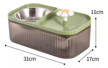 ✨ Fuente de Agua y Comedero Inteligente para Mascotas ✨