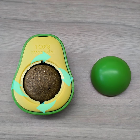 ✨ Juguete con Pelota de Catnip para Gatos ✨