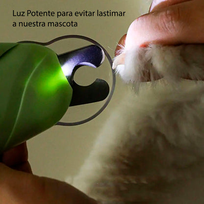 ✨ Cortaúñas con Luz LED para Mascotas ✨