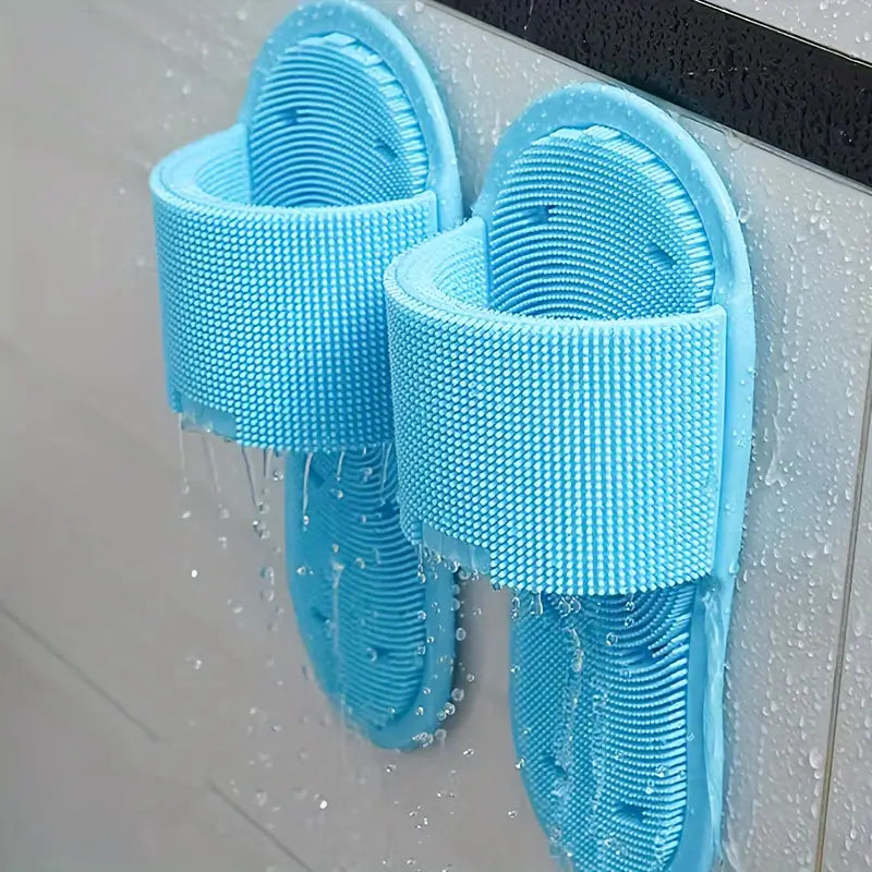 Pantuflas Exfoliantes para Ducha: Comodidad y Cuidado en Cada Paso 🦶