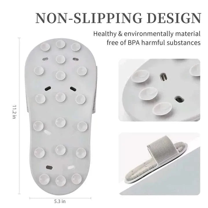 Pantuflas Exfoliantes para Ducha: Comodidad y Cuidado en Cada Paso 🦶