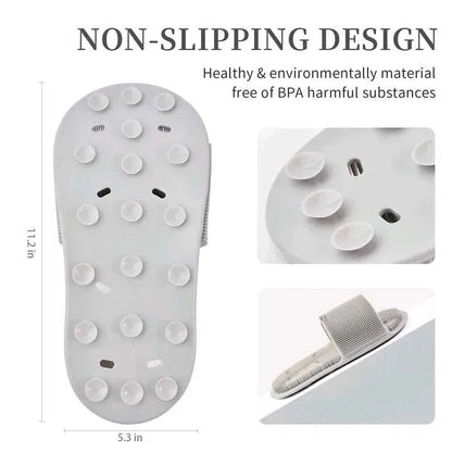 Pantuflas Exfoliantes para Ducha: Comodidad y Cuidado en Cada Paso 🦶