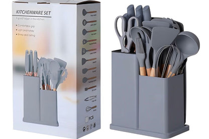 ¡Transforma tu cocina con el Set de 19 Utensilios de Cocina! 🍴✨