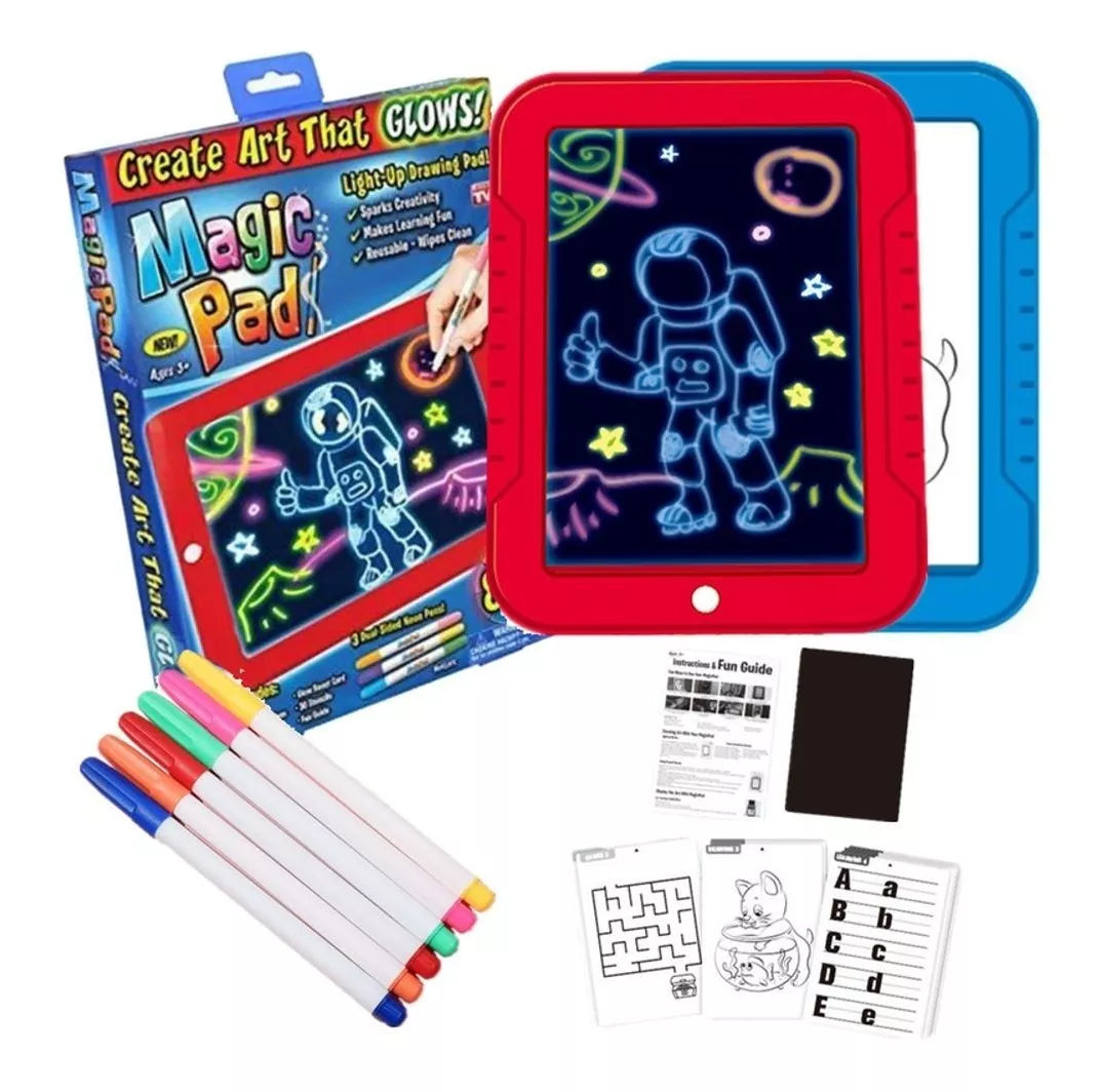 ✨ Pizarra Mágica LED - Deluxe para Niños ✨